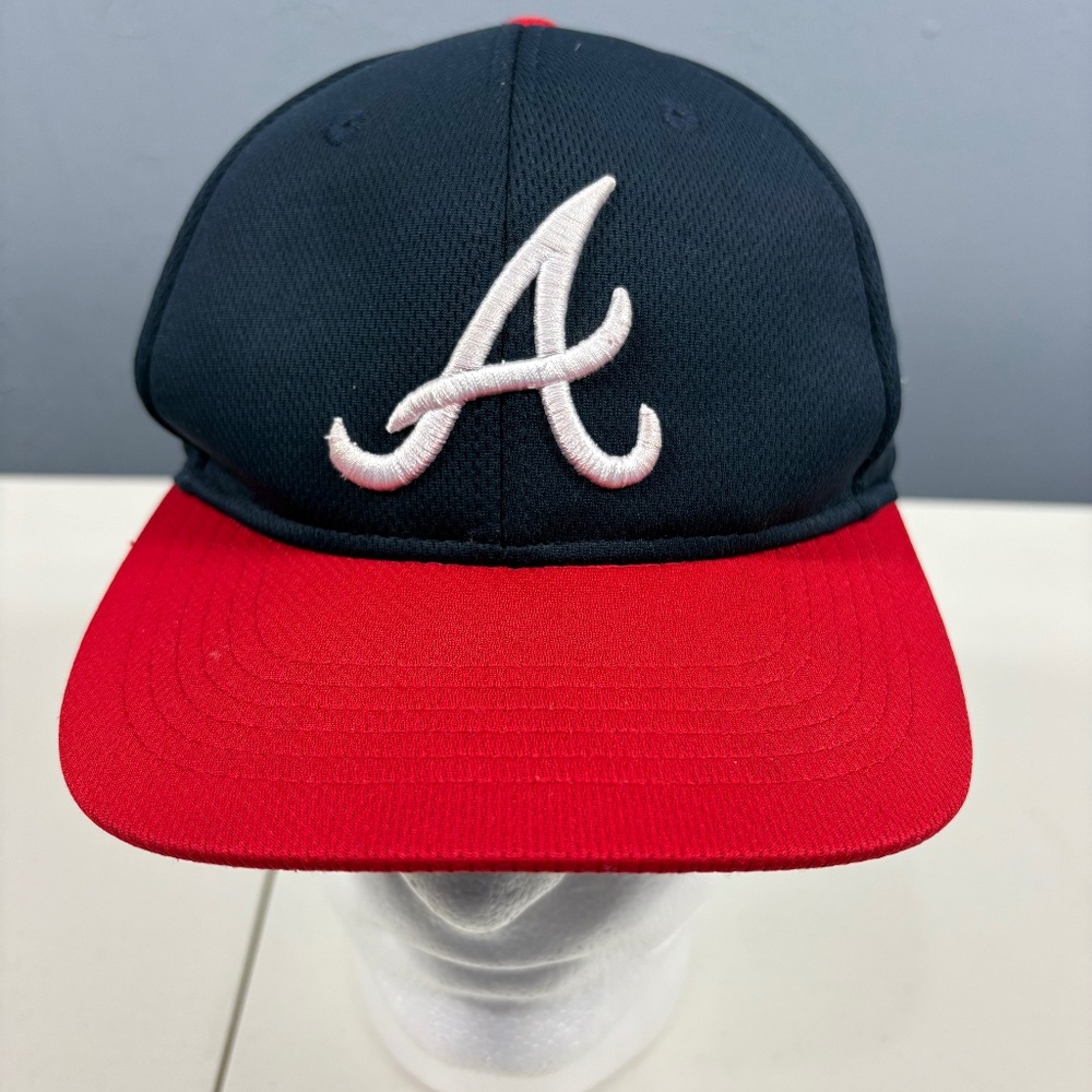 ATLANTA BRAVES Stitched Youth Hook And Loop Adjustable Baseball Hat Cap MLB